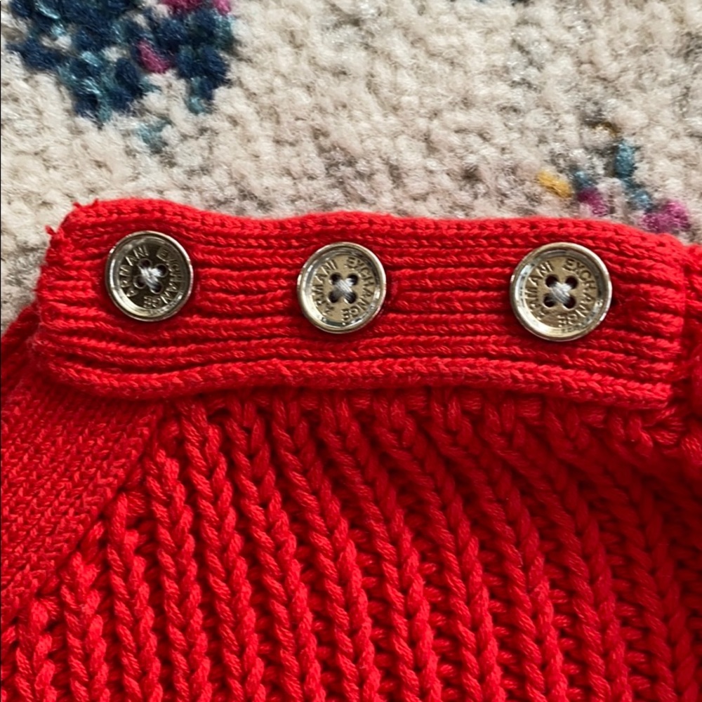 NWOT Armani Exchange crop chunky sweater - Picture 3 of 9